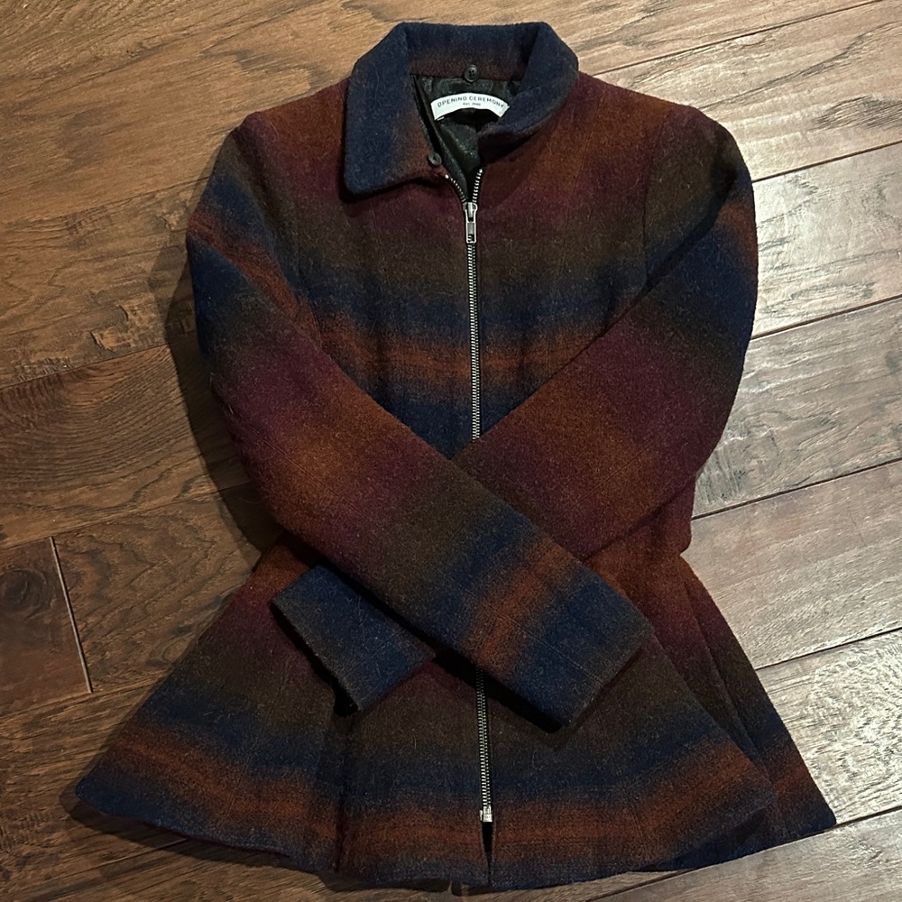 Opening Ceremony Ombré Wool Jacket